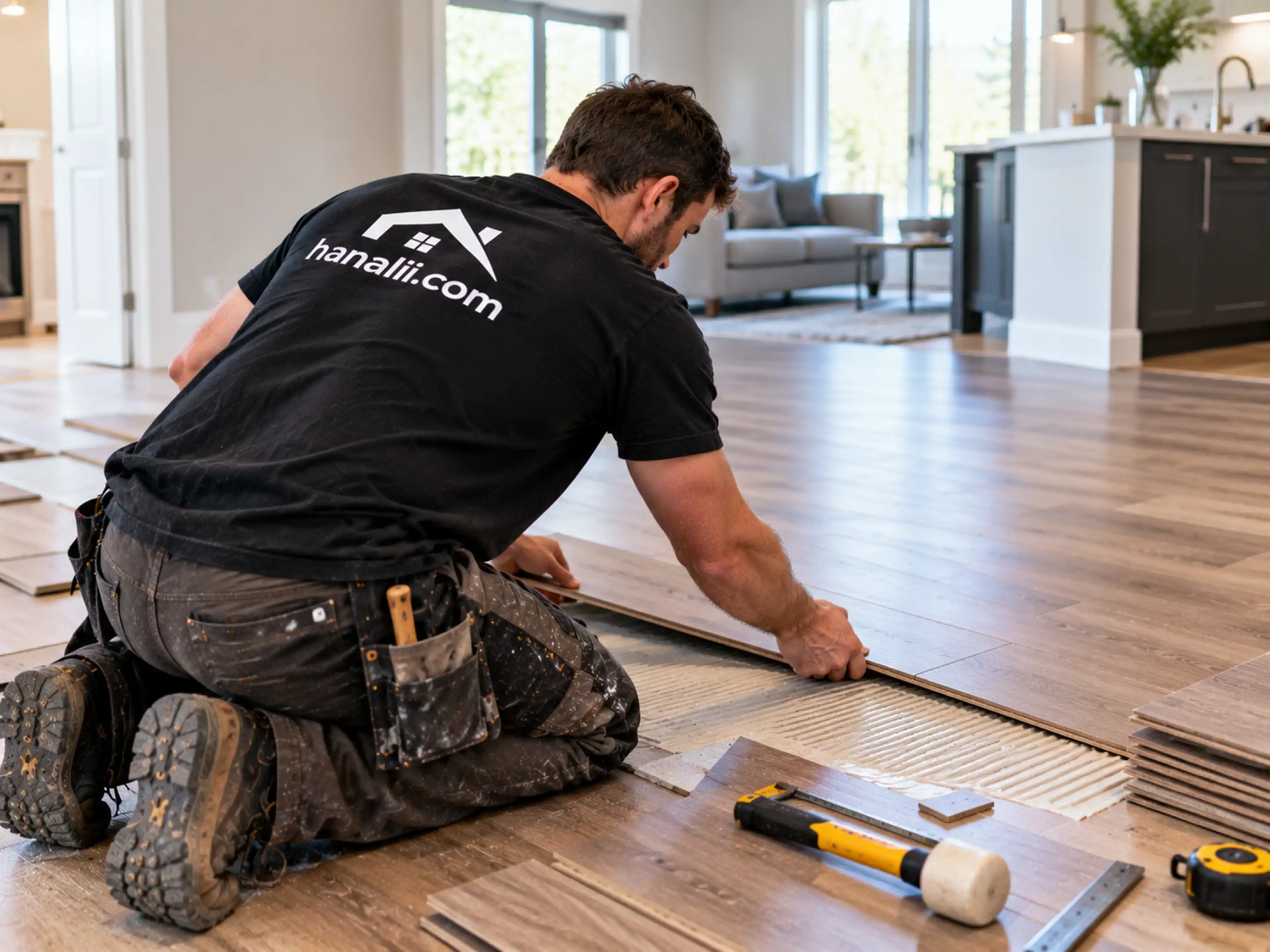 Installing residential flooring